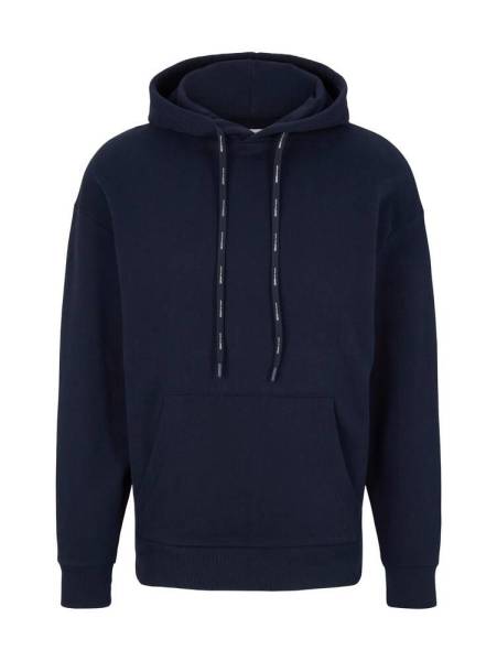 RELAXED HOODY WITH ΜΠΛΟΥΖΑ ΑΝΔΡΙΚΟ