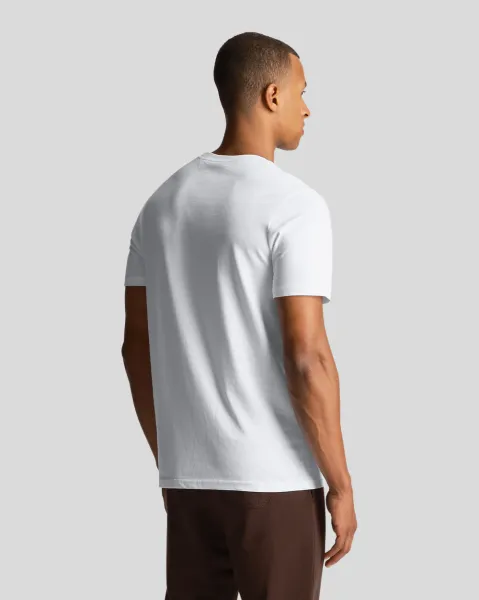 Plain T-Shirt 626 White 