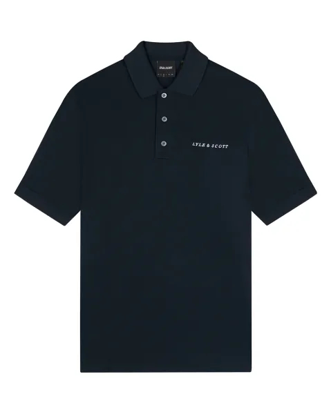 Embroidered Polo Shirt Z271 Dark Navy 